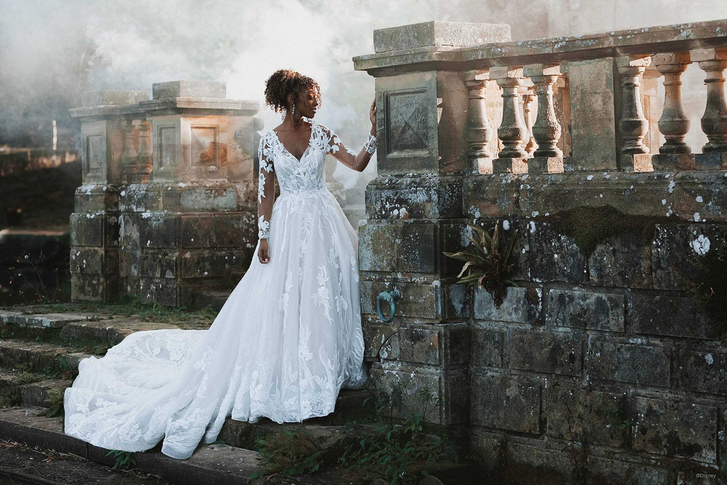 tiana wedding dress